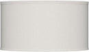 Wandlamp, 13-inch messing wit textiel
