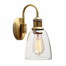 Wandlamp, 14-inch antiek messing